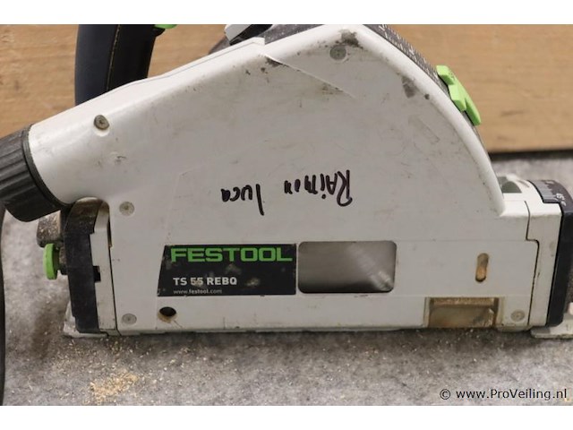 Festool invalcirkelzaagmachine ts 55 rebq, 1200w - afbeelding 4 van  9