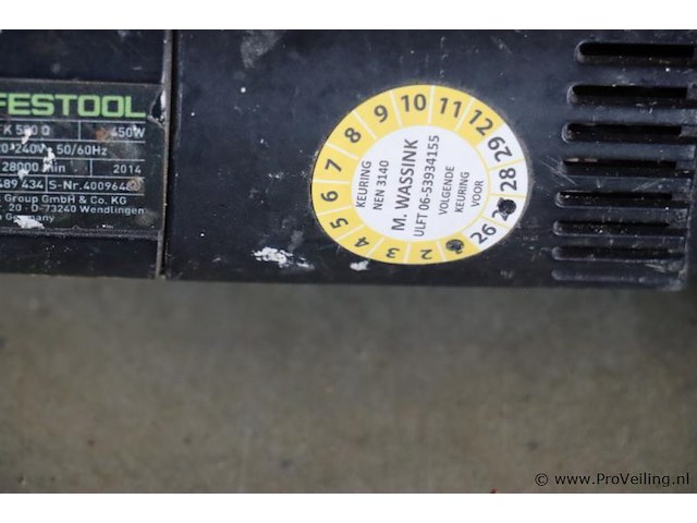 Festool kantenfrees ofk 500 q - afbeelding 5 van  7