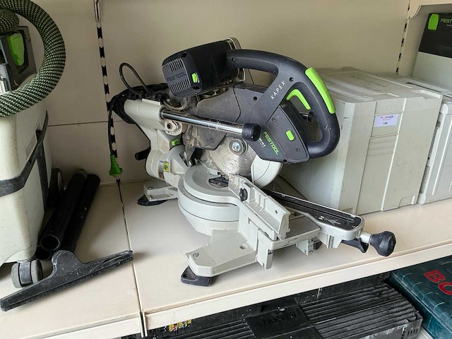 Festool ks 60 e kapex afkortzaag - afbeelding 1 van  4
