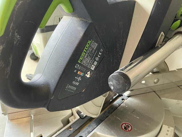 Festool ks 60 e kapex afkortzaag - afbeelding 4 van  4