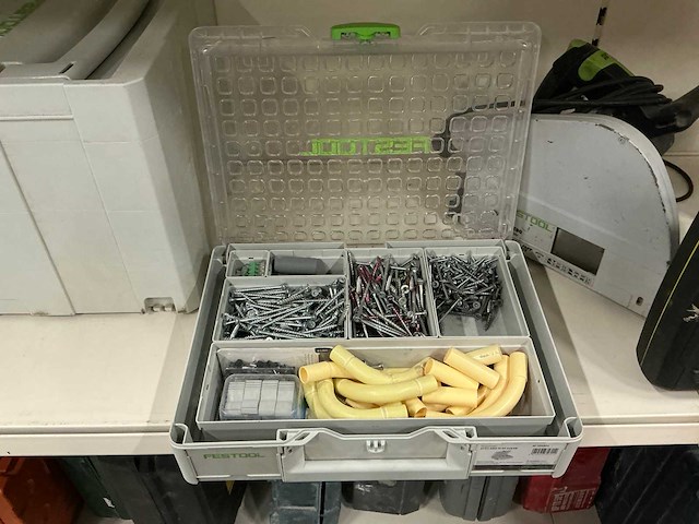 Festool organizer sys3 org m 89 6xesb met inhoud - afbeelding 1 van  3
