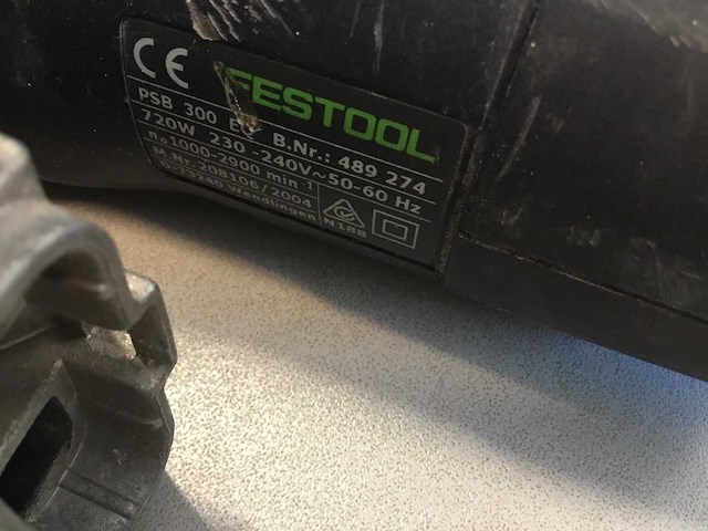 Festool psb 300 eq decoupeerzaag - afbeelding 5 van  5