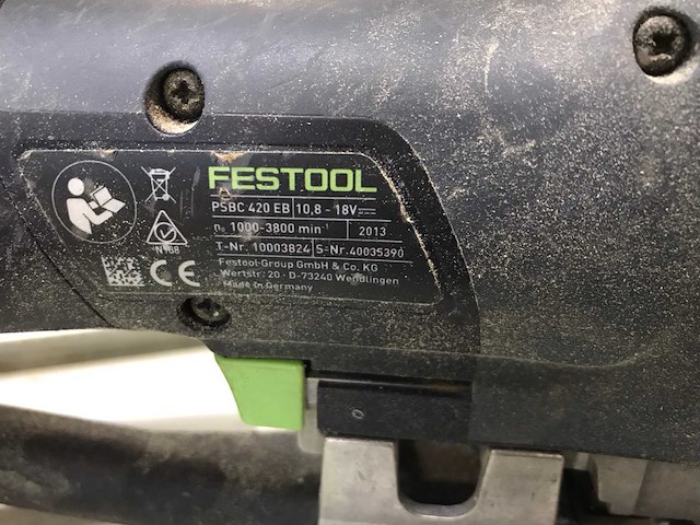 Festool psbc420eb decoupeerzaag - afbeelding 4 van  5