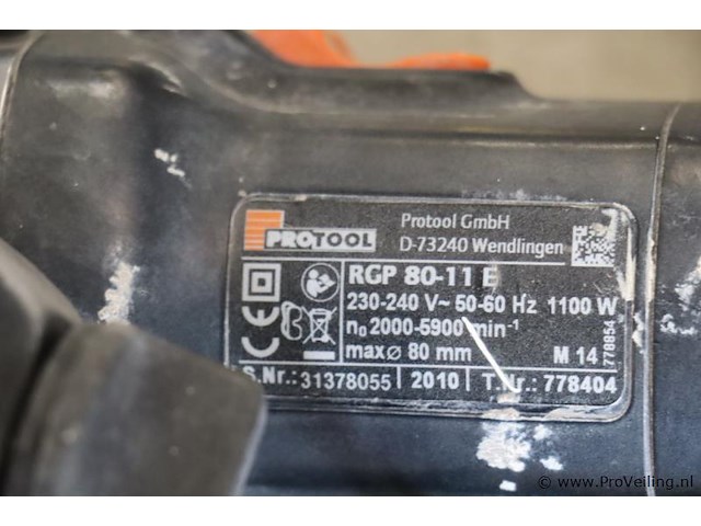 Festool renofix renovatiefrees rgp 80-11 e 778405 - afbeelding 11 van  15