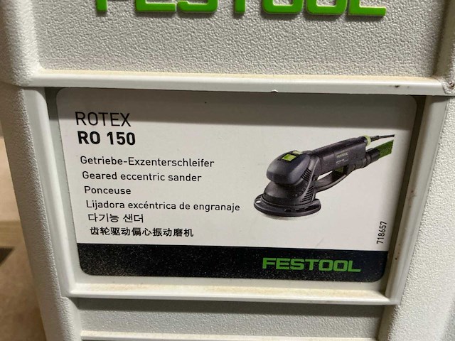 Festool ro150 excenterschuurmachine - afbeelding 3 van  3