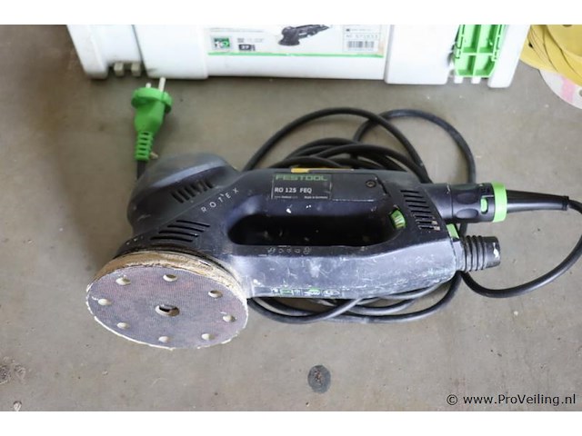 Festool rotex excentrische schuurmachine ro 125 feq 493660 - afbeelding 1 van  7
