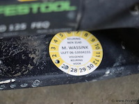 Festool rotex excentrische schuurmachine ro 125 feq 493660 - afbeelding 6 van  7