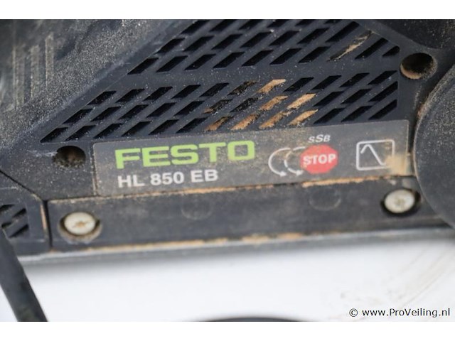 Festool schaafmachine hl 850 eb-plus incl. opbergkoffer - afbeelding 10 van  10