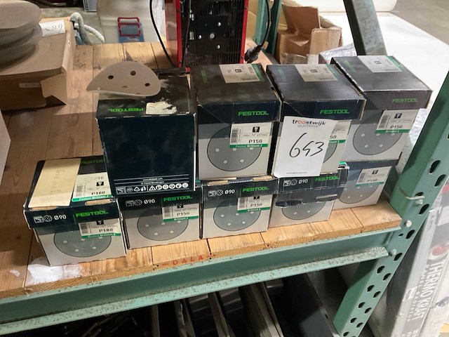 Festool schuurpapier (9x) - afbeelding 1 van  1