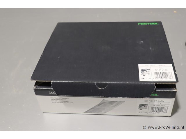 Festool selfclean filterzak sc-fis-ct 36/5 496186 - afbeelding 2 van  5