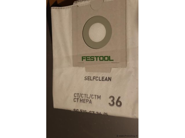 Festool selfclean filterzak sc-fis-ct 36/5 496186 - afbeelding 5 van  5