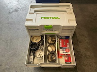 Festool sortainer t-loc met inhoud (65x) - afbeelding 2 van  2