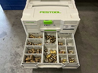 Festool sortainer t-loc met inhoud (87x) - afbeelding 1 van  5