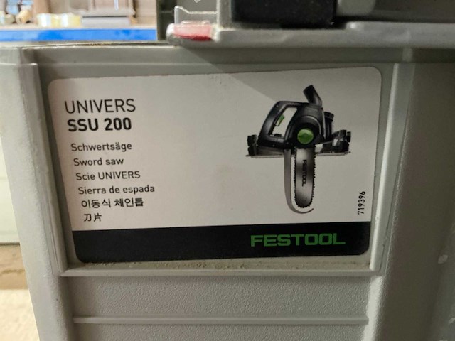 Festool ssu200 zwaardzaagmachine - afbeelding 2 van  2