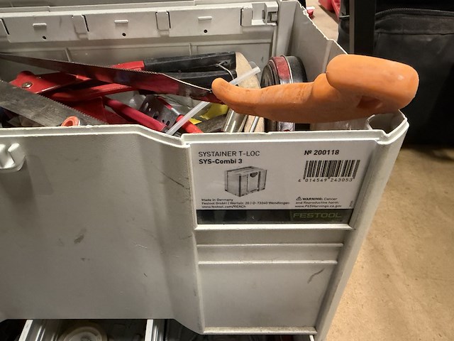 Festool systainer met divers handgereedschap - afbeelding 7 van  7