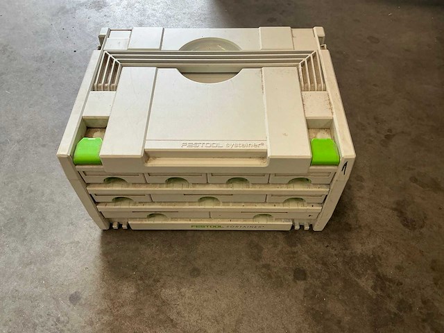 Festool systainer sortainer sys 3 sort/9 - afbeelding 2 van  3