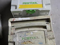 Festool systainer t-loc opbergkisten (leeg) - 2 stuks - afbeelding 2 van  3