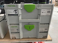 Festool t18 schroefboormachine (2x) - afbeelding 3 van  11