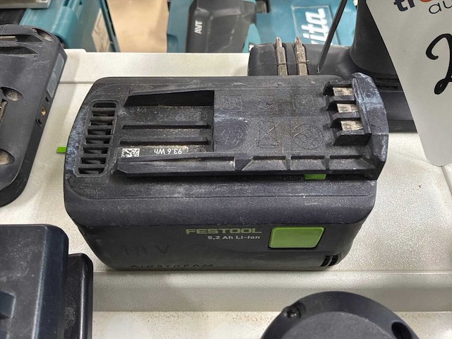 Festool t18 schroefboormachine (2x) - afbeelding 11 van  11