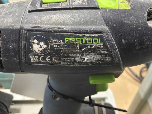 Festool t18 schroefboormachine - afbeelding 8 van  10