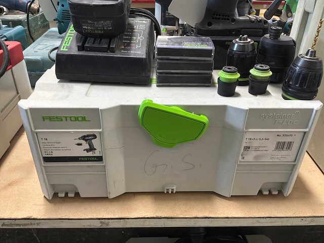 Festool t18 schroefboormachine - afbeelding 9 van  10