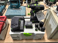 Festool t18 schroefboormachine - afbeelding 1 van  10