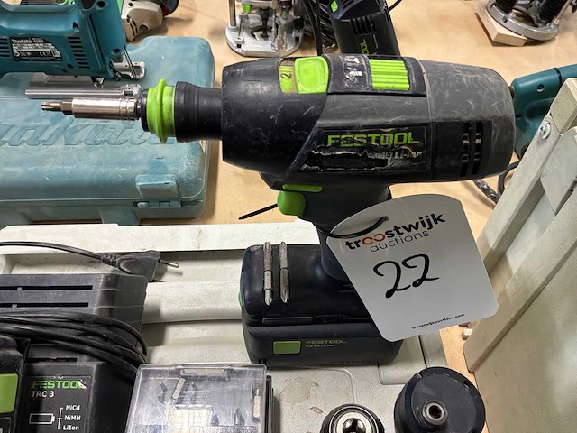 Festool t18 schroefboormachine - afbeelding 3 van  10