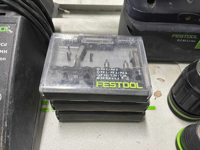Festool t18 schroefboormachine - afbeelding 6 van  10