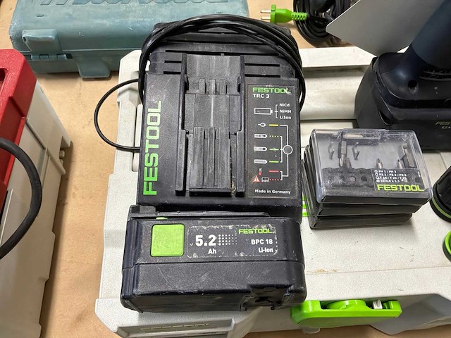 Festool t18 schroefboormachine - afbeelding 7 van  10