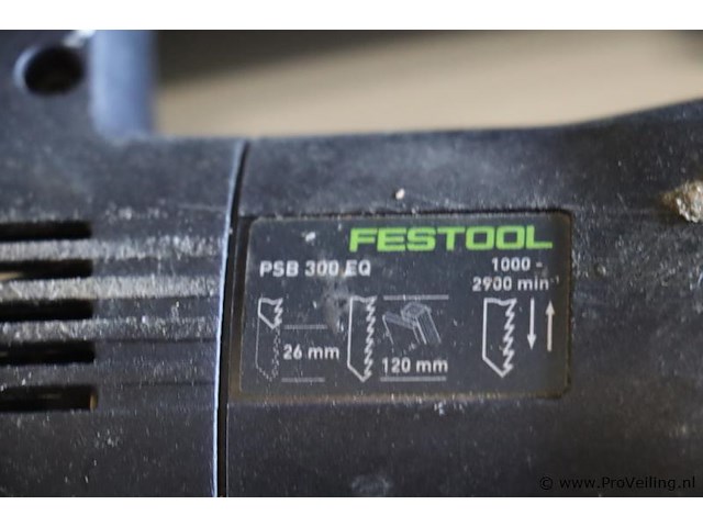 Festool trion decoupeerzaag psb 300 eq 561453 - afbeelding 5 van  9
