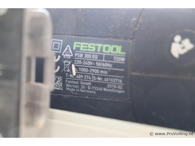 Festool trion decoupeerzaag psb 300 eq 561453 - afbeelding 6 van  9