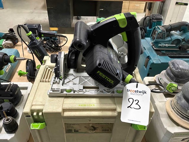 Festool ts 18 ebq-plus cirkelzaagmachine - afbeelding 1 van  5