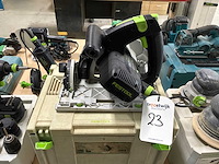 Festool ts 18 ebq-plus cirkelzaagmachine - afbeelding 1 van  5