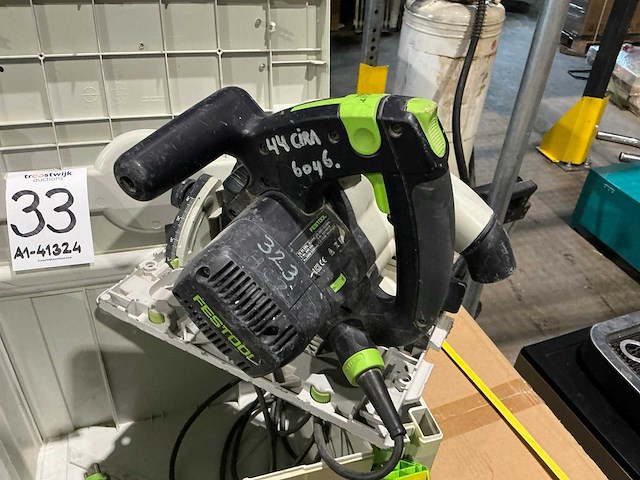 Festool ts 55 ebq cirkelzaagmachine - afbeelding 6 van  6