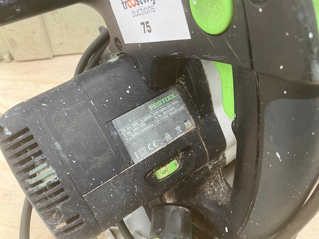 Festool ts 55 ebq invalzaag - afbeelding 2 van  3