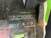 Festool ts 55 ebq invalzaag - afbeelding 5 van  7