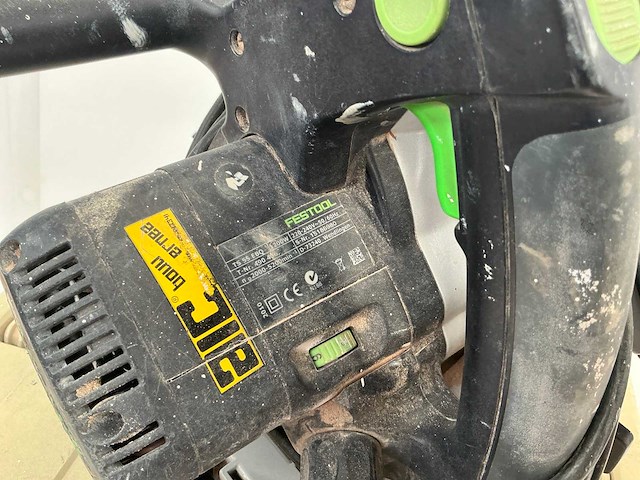 Festool ts 55 ebq invalzaag - afbeelding 4 van  5