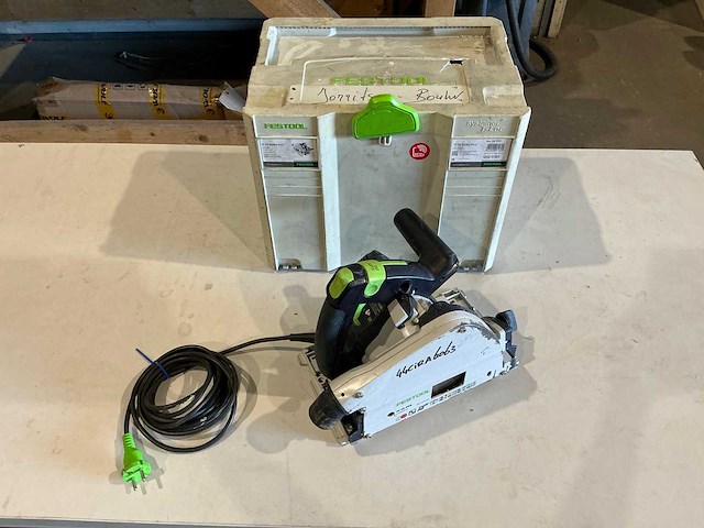 Festool ts 55 ebq-plus cirkelzaagmachine - afbeelding 1 van  8