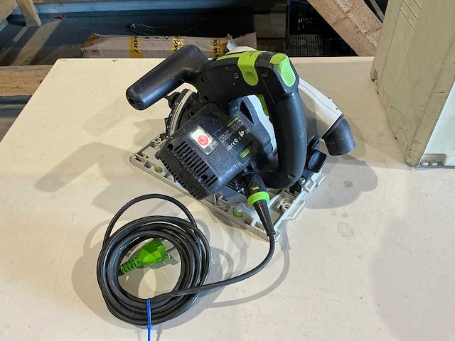 Festool ts 55 ebq-plus cirkelzaagmachine - afbeelding 3 van  8