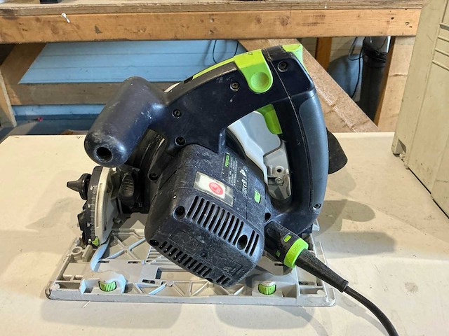 Festool ts 55 ebq-plus cirkelzaagmachine - afbeelding 5 van  8