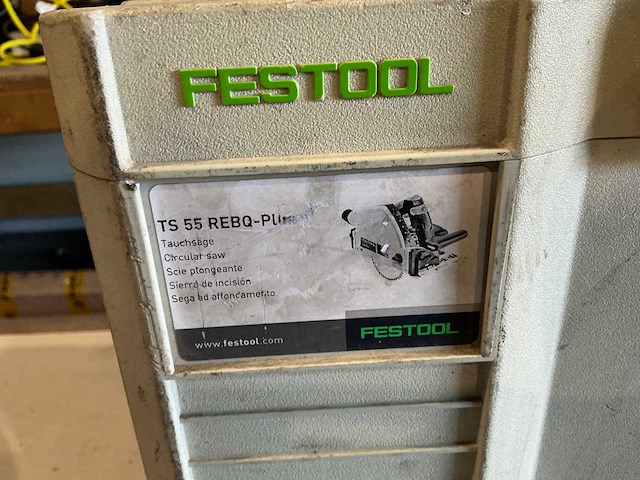 Festool ts 55 ebq-plus cirkelzaagmachine - afbeelding 7 van  8