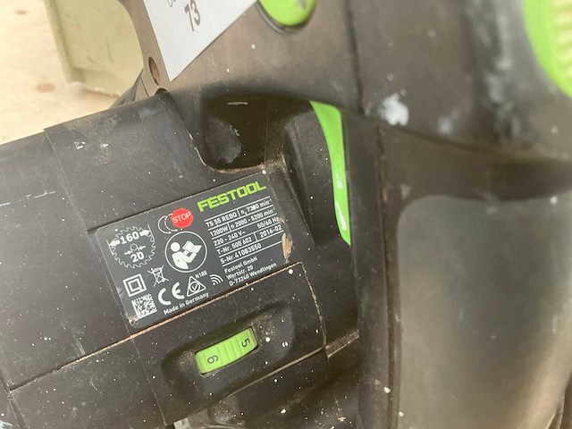Festool ts 55 rebo invalzaag - afbeelding 1 van  2
