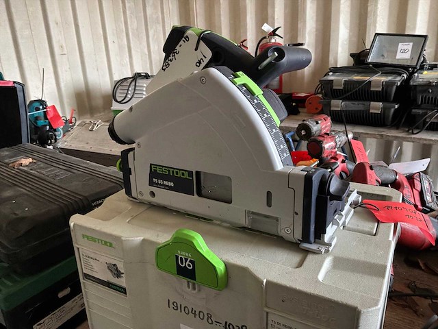 Festool ts 55 rebq invalcirkelzaag - afbeelding 1 van  10