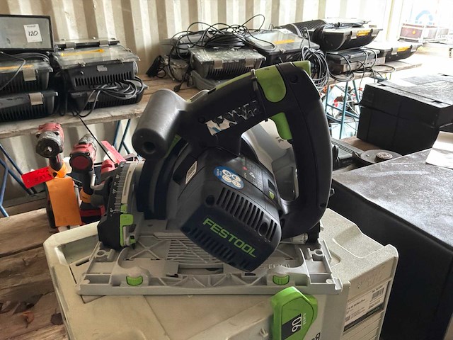Festool ts 55 rebq invalcirkelzaag - afbeelding 6 van  10