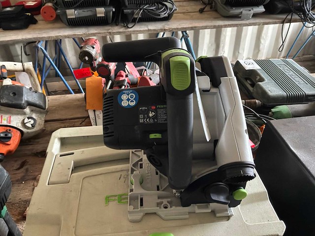 Festool ts 55 rebq invalcirkelzaag - afbeelding 7 van  10