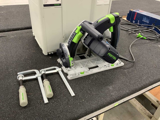 Festool ts 55 rebq invalcirkelzaag - afbeelding 4 van  6