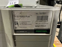 Festool ts 55 rebq-plus cirkelzaagmachine - afbeelding 4 van  4