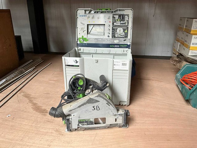 Festool ts 55 rebq-plus invalzaag - afbeelding 1 van  3