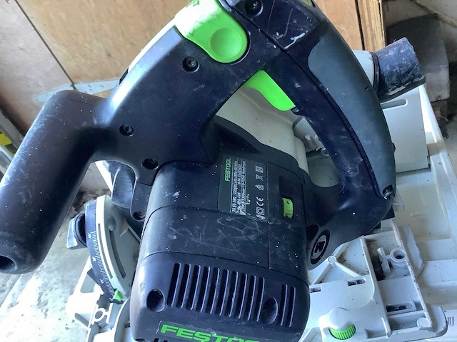 Festool ts 55ebq cirkelzaagmachine - afbeelding 2 van  3