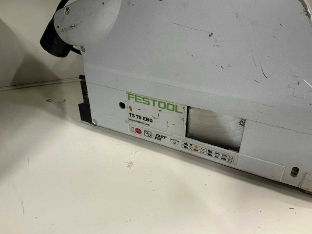 Festool ts 75 ebq invalcirkelzaag - afbeelding 2 van  3